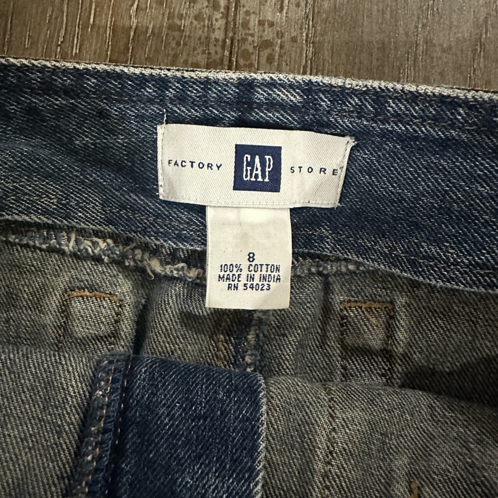 GAP Dark Blue Denim Skirt - Picture 3 of 8